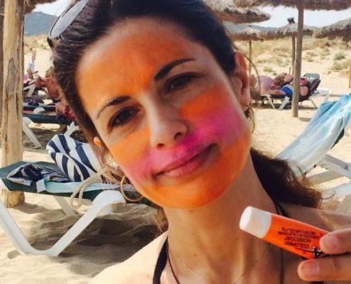 Zinka: Colorful Sunscreen Makes a Comeback